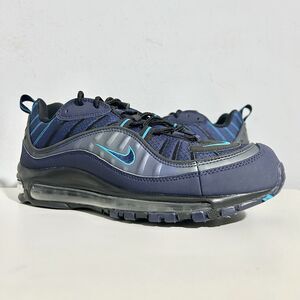 Nike Air Max 98 “Dark Navy” Men’s Size 9 Black Cushioned Lifestyle Sneakers